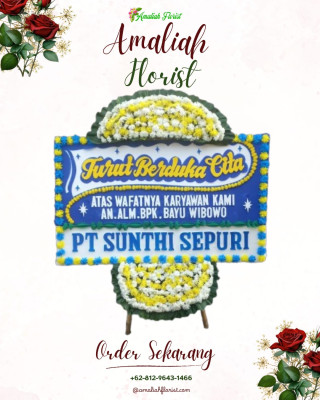 Papan Bunga Duka di Welarek