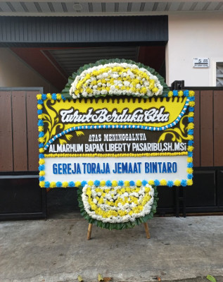 Papan Bunga Duka di Welarek