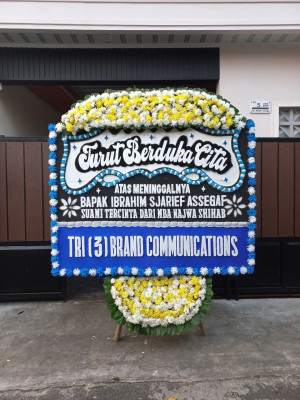 Papan Bunga Duka di Welarek
